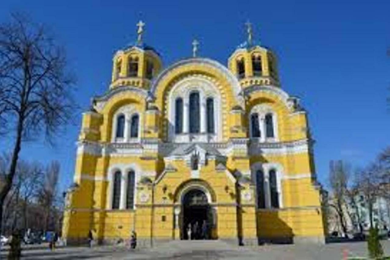 Kyiv Top Location 60M2 Apt In Old City Fast Wifi Selfchekin 외부 사진